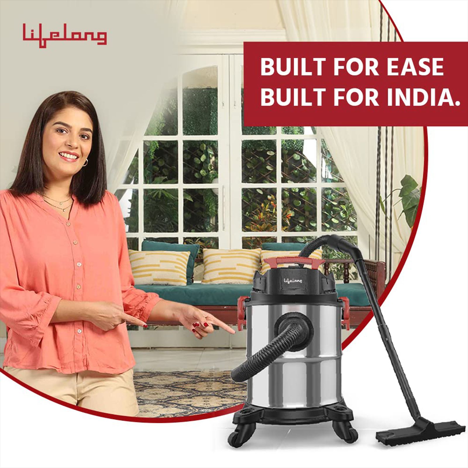 Buy ambrane MiniVac 01 70W Cordless Car Vacuum Cleaner with LED